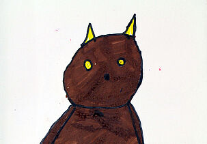 Têtes plus ou moins plates : Bas relief, monotype et masques