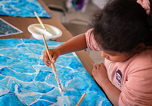 Stage d'arts plastiques : Peaux de papier 