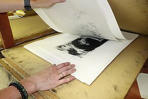 photo de Gravure : Carborundum, le travail en matière