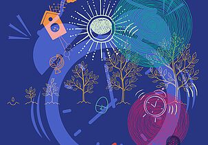 Image avec réveils - De temps en temps