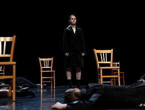 Spectacle de danse - Crédit JF Quais - Agrandir l'image (fenêtre modale)